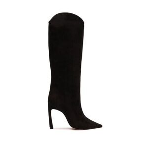 Schutz Maryana Sculpt Suede Nubuck Boot Size 9.5